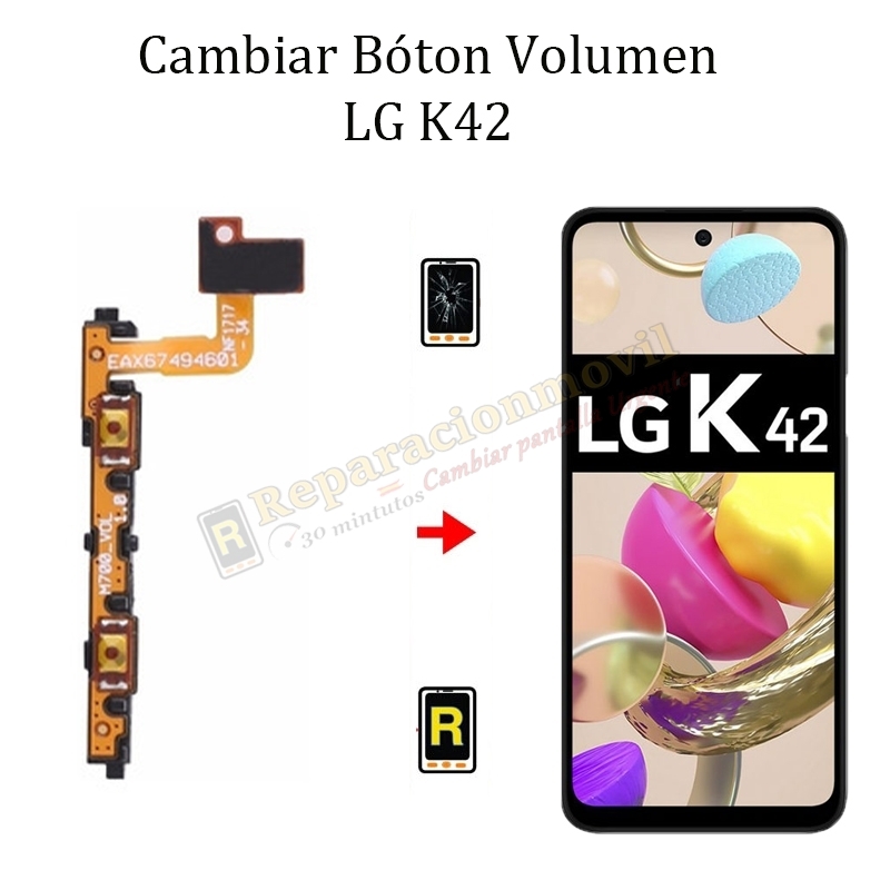 Cambiar Botón De Volumen LG K42