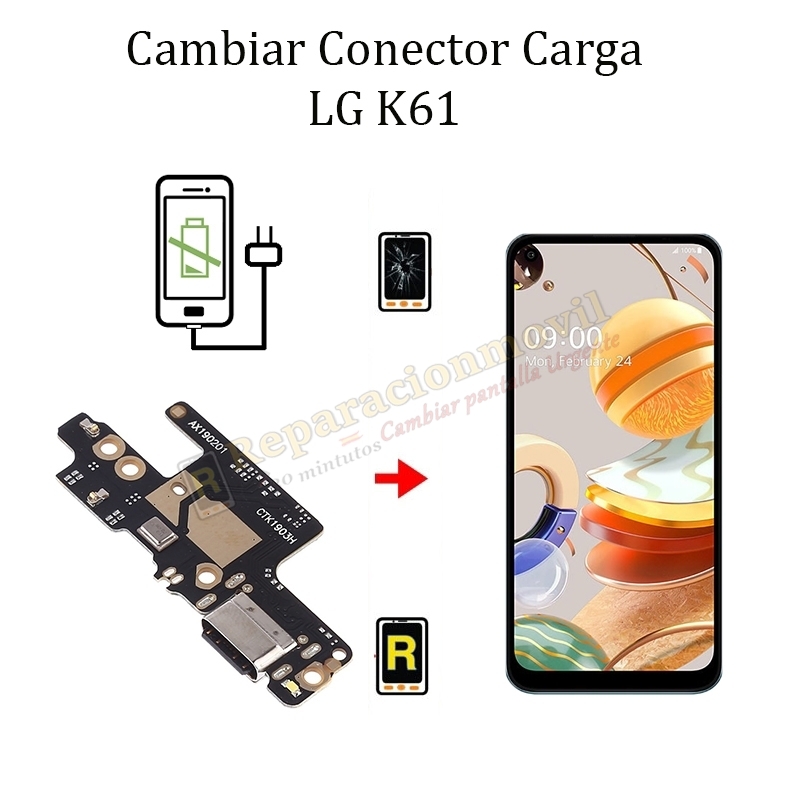 Cambiar Conector De Carga LG K61