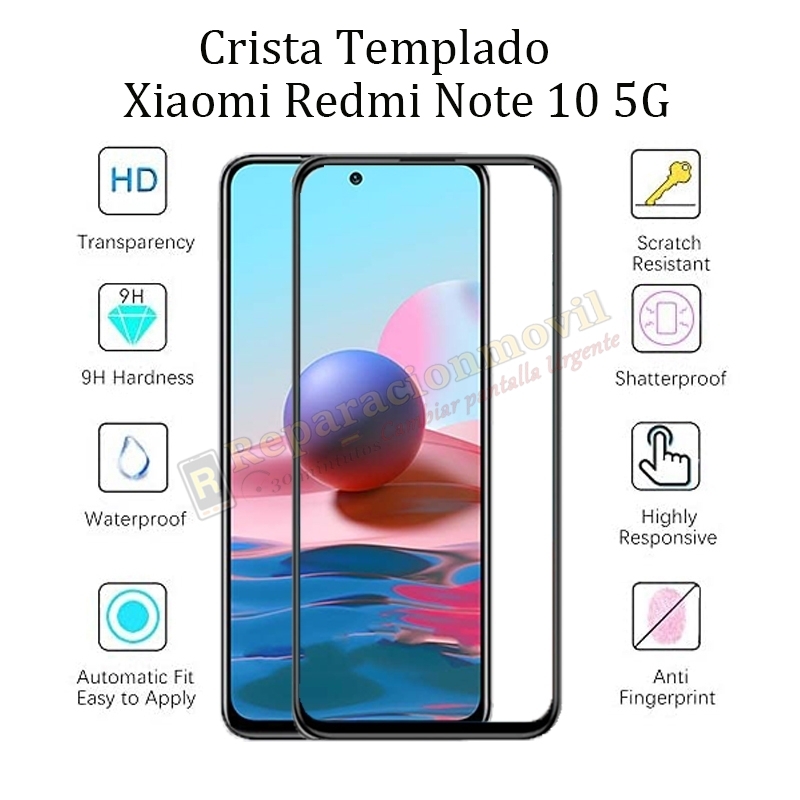 Cristal templado Xiaomi Redmi Note 10 Protector de Pantalla