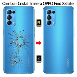 Cambiar Tapa Trasera Oppo Find X3 Lite