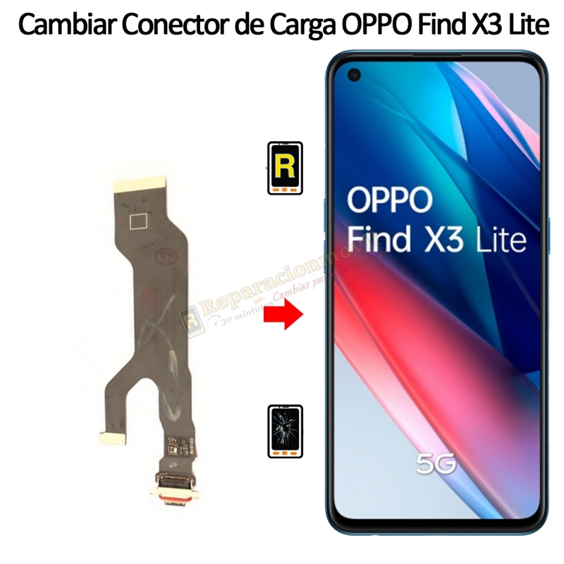 Cambiar Conector De Carga Oppo Find X3 Lite