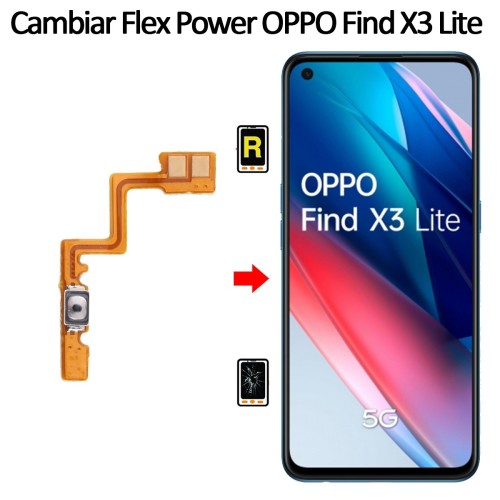 Cambiar Botón De Volumen Oppo Find X3 Lite
