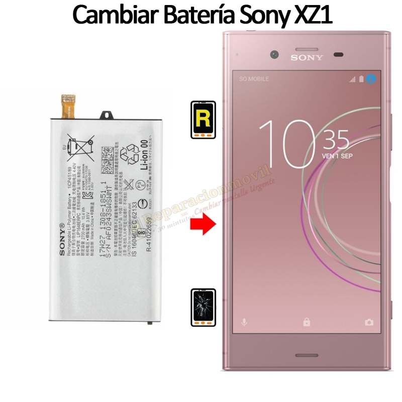 Cambiar Batería Sony Xperia XZ1