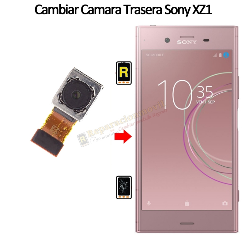 Cambiar Cámara Trasera Sony Xperia XZ1