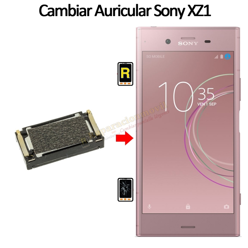 Cambiar Auricular De Llamada Sony Xperia XZ1