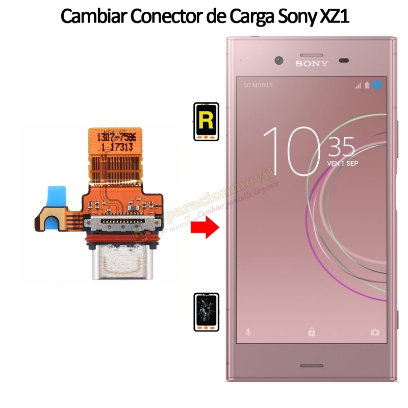 Cambiar Conector De Carga Sony Xperia XZ1