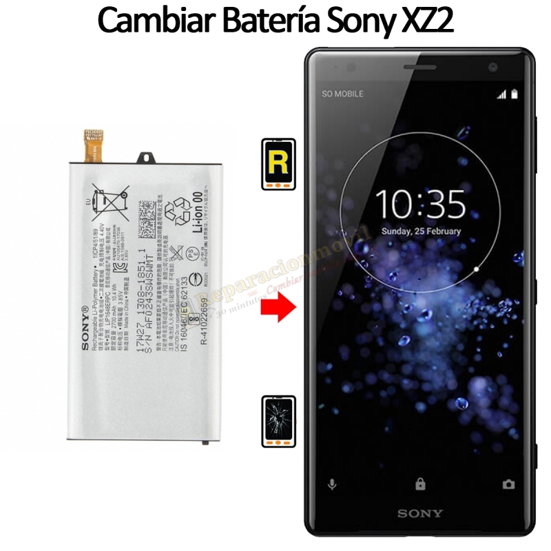 Cambiar Batería Sony Xperia XZ2