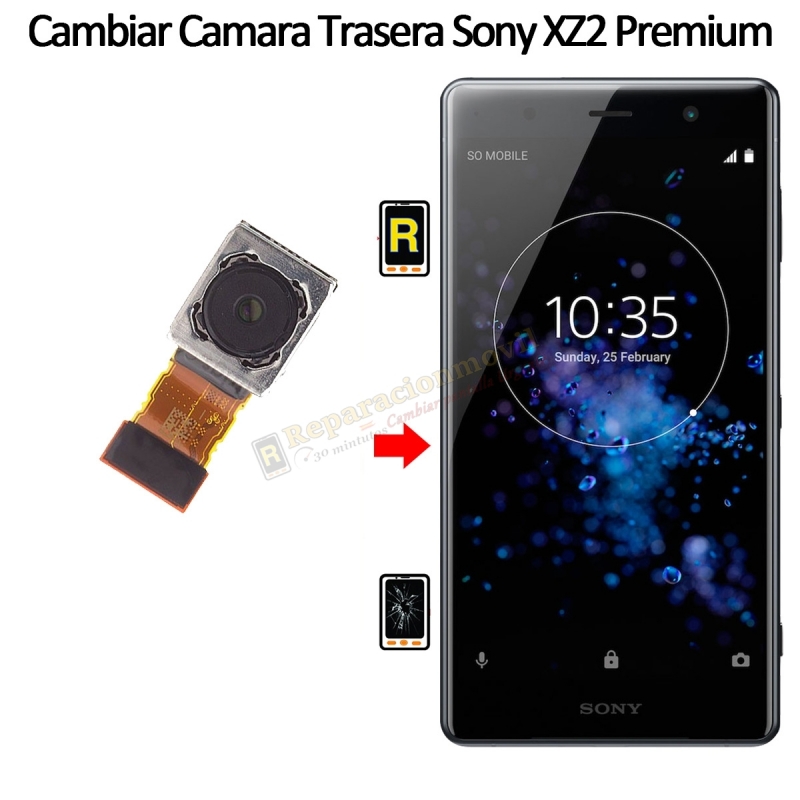 Cambiar Cámara Trasera Sony Xperia XZ2 Premium