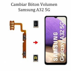 Cambiar Botón De Volumen Samsung Galaxy A32 5G