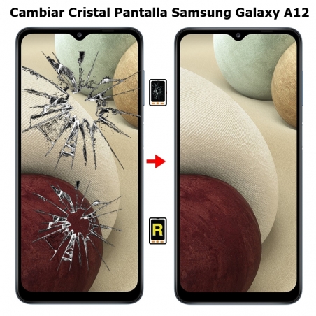 Cambiar Cristal De Pantalla Samsung Galaxy A12