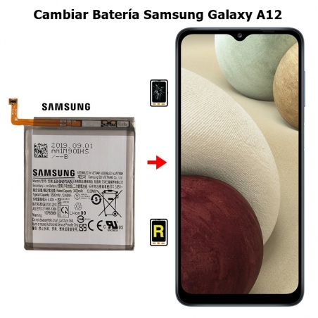 Cambiar Batería Samsung Galaxy A12 Original