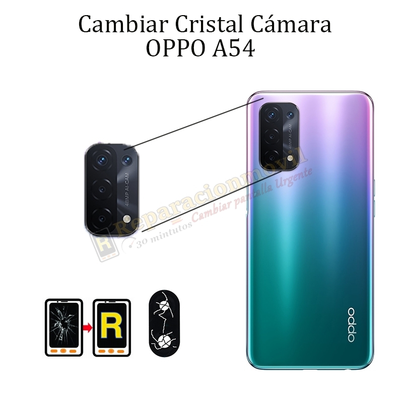 Cambiar Cristal Cámara Trasera Oppo A54 5G