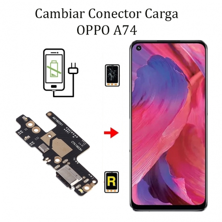 Cambiar Conector De Carga Oppo A74