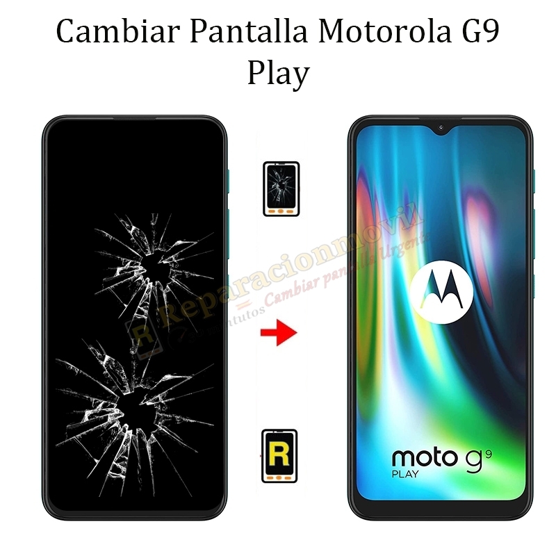 Cambiar Pantalla Motorola G9 Play