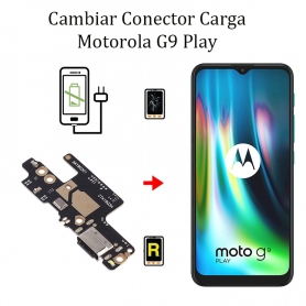 Cambiar Conector De Carga Motorola G9 Play