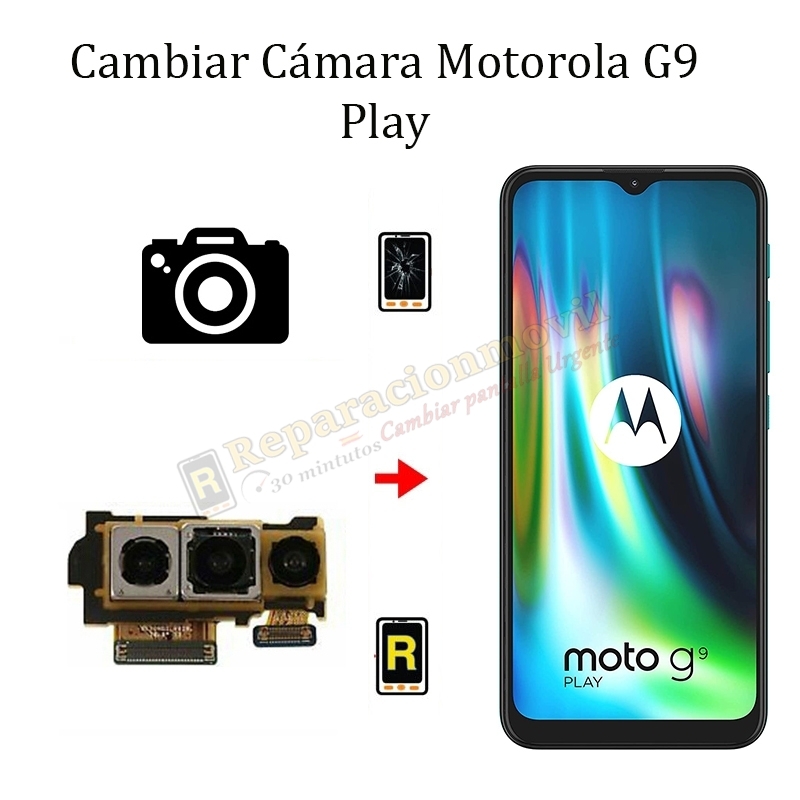 Cambiar Cámara Trasera Motorola G9 Play