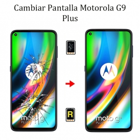 Cambiar Cristal De Pantalla Motorola G9 Plus
