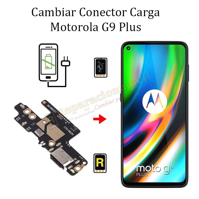 Cambiar Conector De Carga Motorola G9 Plus