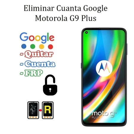 Eliminar Contraseña y Cuenta Google Motorola G9 Plus