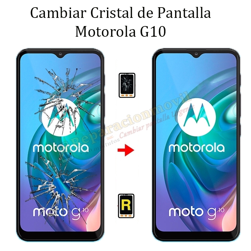 Cambiar Cristal De Pantalla Motorola Moto G10