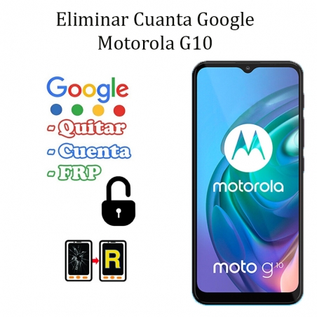 Eliminar Contraseña y Cuenta Google Motorola Moto G10