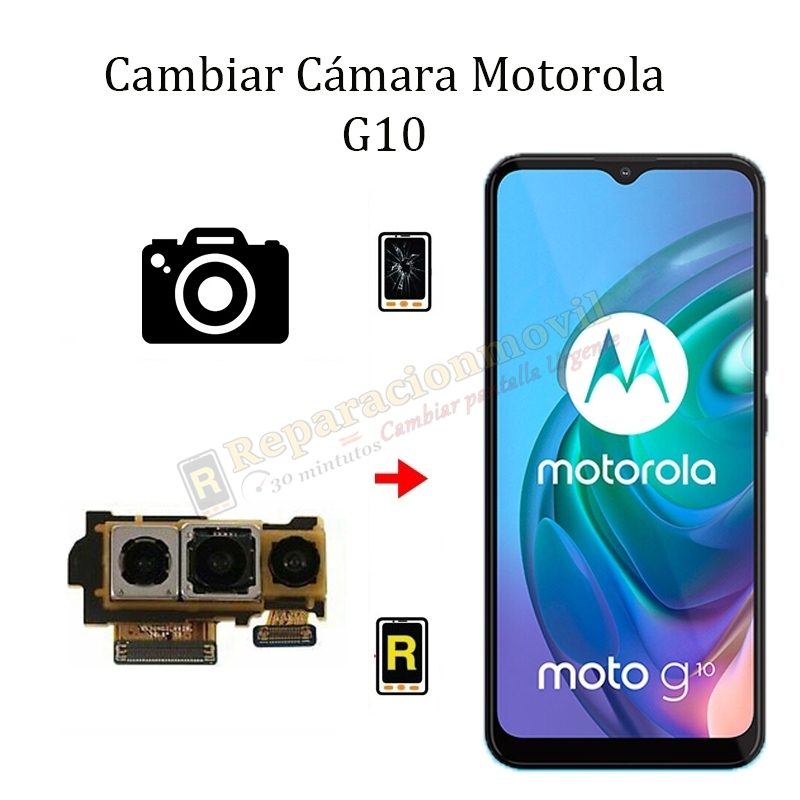 Cambiar Cámara Trasera Motorola Moto G10