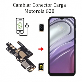 Cambiar Conector De Carga Motorola Moto G20