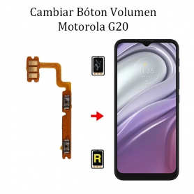 Cambiar Botón De Volumen Motorola Moto G20