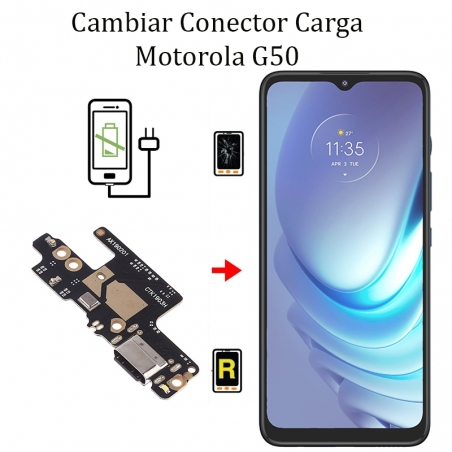 Cambiar Conector De Carga Motorola Moto G50