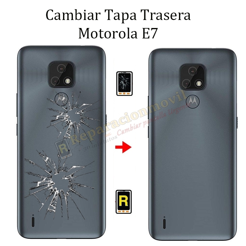 Cambiar Tapa Trasera Motorola Moto E7