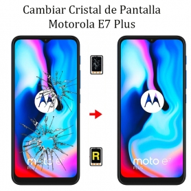 Cambiar Cristal De Pantalla Motorola Moto E7 Plus