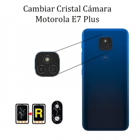 Cambiar Cristal Cámara Trasera Motorola Moto E7 Plus