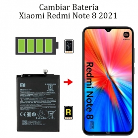 Cambiar Batería Xiaomi Redmi Note 8 2021