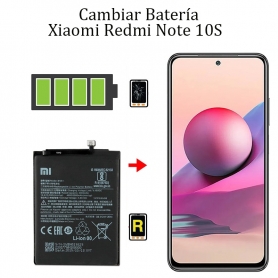 Cambiar Batería Xiaomi Redmi Note 10S BN59