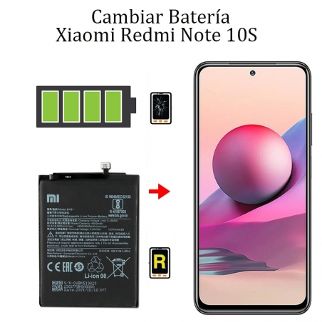 Cambiar Batería Xiaomi Redmi Note 10S BN59