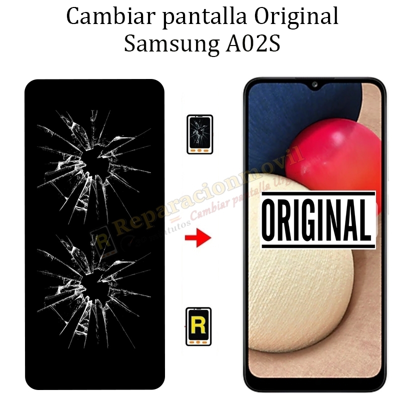 Cambiar Pantalla Original Samsung Galaxy A02S