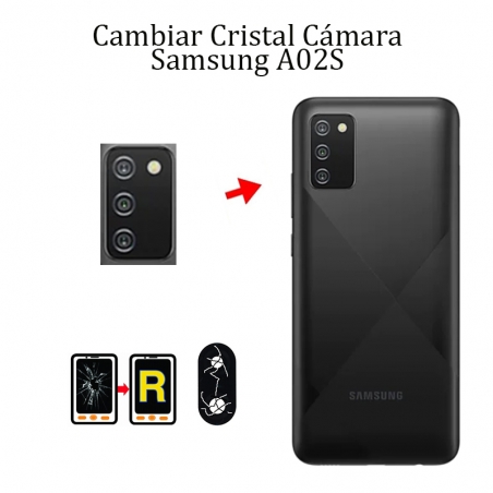 Cambiar Cristal Cámara Trasera Samsung Galaxy A02S