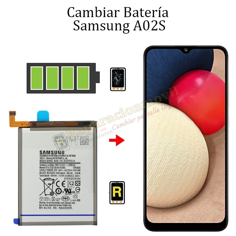 Cambiar Batería Samsung Galaxy A02S