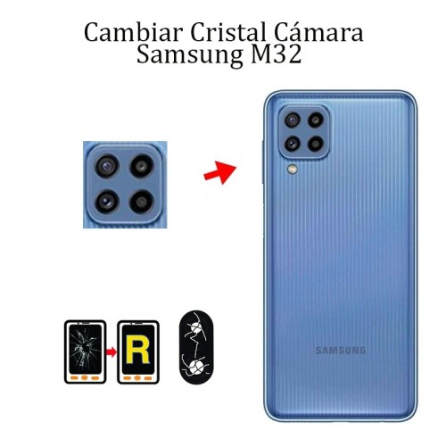 Cambiar Cristal Cámara Trasera Samsung Galaxy M32