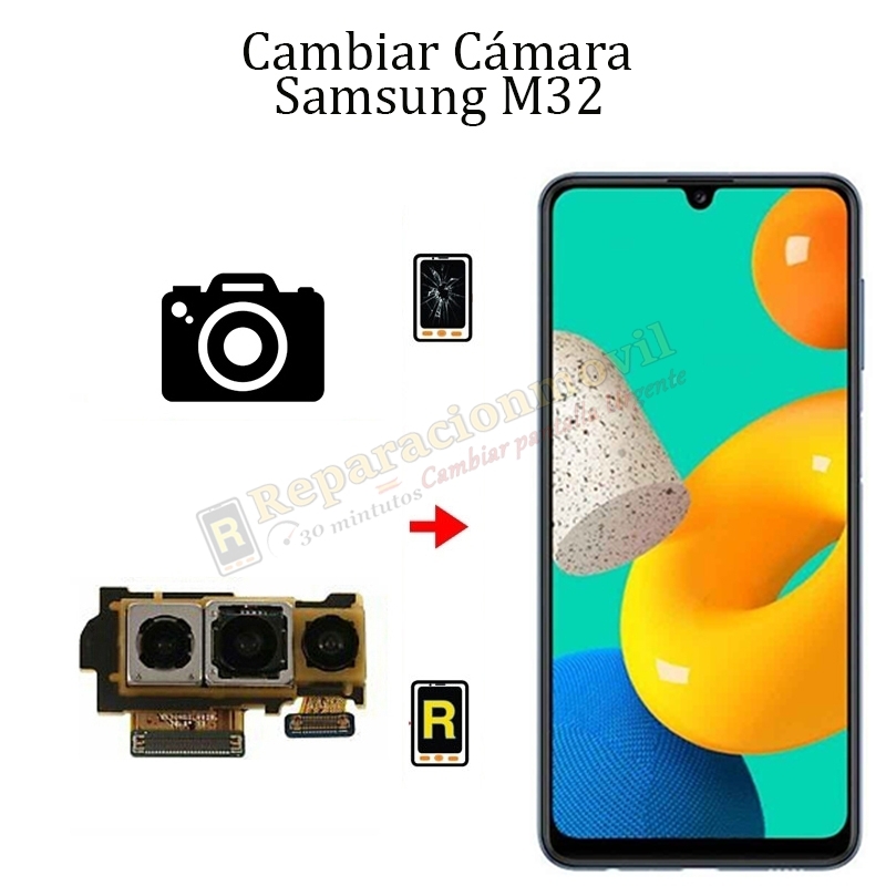 Cambiar Cámara Trasera Samsung Galaxy M32