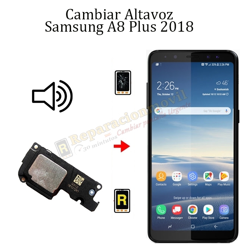 Cambiar Altavoz De Música Samsung Galaxy A8 Plus 2018