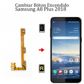 Cambiar Botón De Encendido Samsung Galaxy A8 Plus 2018