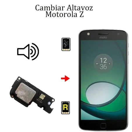 Cambiar Altavoz De Música Motorola Z