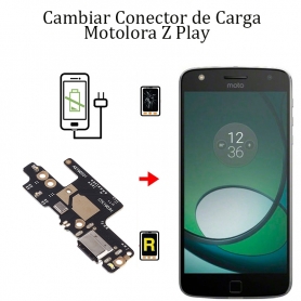 Cambiar Conector De Carga Motorola Z Play