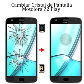 Cambiar Cristal De Pantalla Motorola Z2 Play