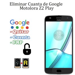 Eliminar Contraseña y Cuenta Google Motorola Z2 Play