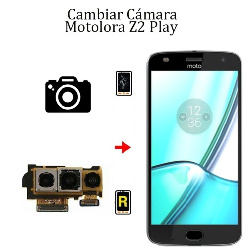 Cambiar Cámara Trasera Motorola Z2 Play