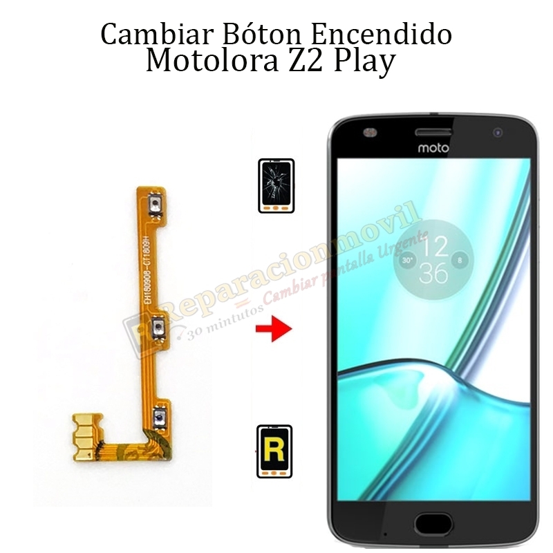 Cambiar Botón De Encendido Motorola Z2 Play