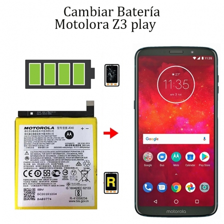 Cambiar Batería Motorola Z3 Play