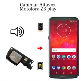 Cambiar Altavoz De Música Motorola Z3 Play